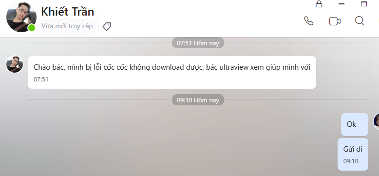 Cốc Cốc không tải được video